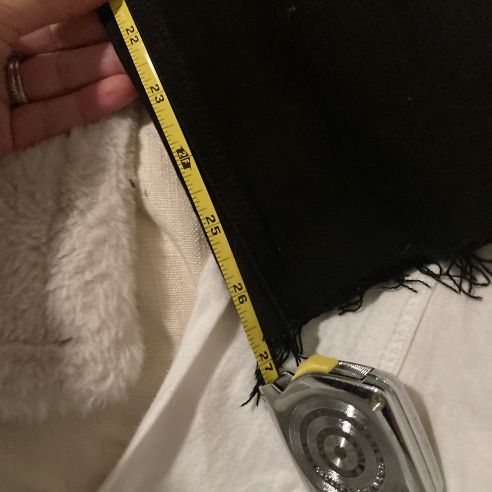 Reformation high waist Audrey black pants - size 24 - Picture 3 of 6